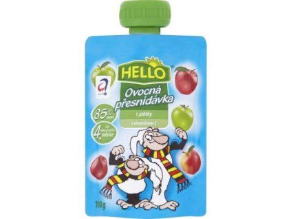 Hello ovocná svačinka jablko 100g