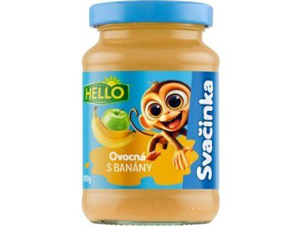 Hello ovocná svačinka s banány 190g