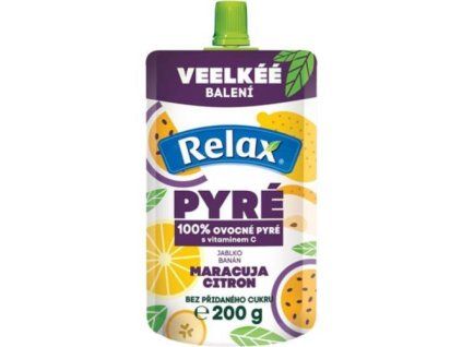 Relax pyré 100% maracuja+citron 200g