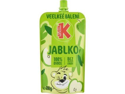 Kubík ovocná kaps jablko 200g 100%