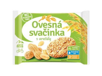 Fammilky ovesná svačinka s arašídy 30g