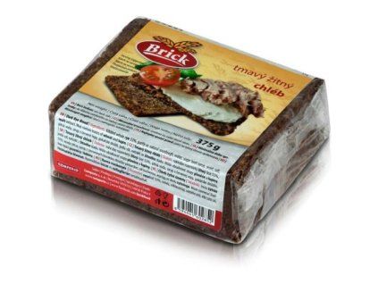 Brick chléb tmavý žitný 375g