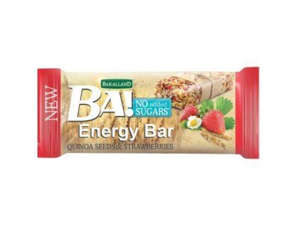BA energy bar quioa+jahoda bez cukru 30g