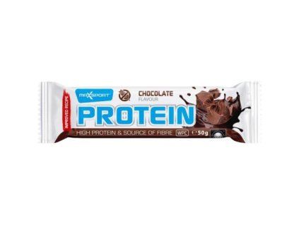 MaxSport tyčinka proteinová čokoláda 50g