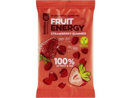 Bombus fruit energy 35g Strawberry Gummies