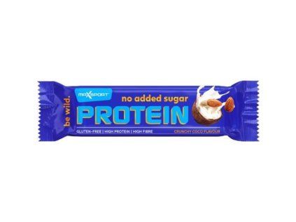 MaxSport Protein no added sugar crunchy coco 40g