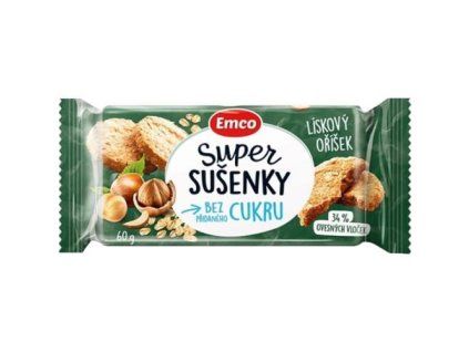 Emco super sušenky lískový oříšek 60g