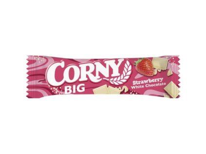 Corny big jahoda bílá čokoláda 40g