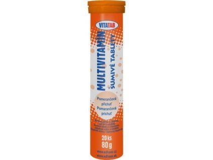 Vitatab šumivé tabletky multivitamín 80g