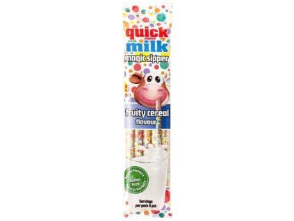 Quick Milk brčko do mléka fruity cereal flavour /20/ 30g