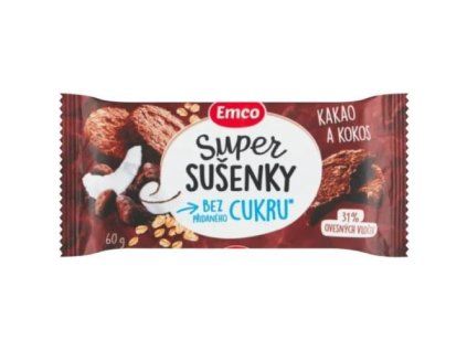 Super sušenky kakao kokos 60g