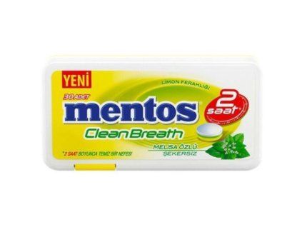 Mentos cleanbreath lemon melissa /12/ 21g