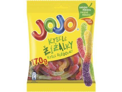 Jojo bonbóny kyselé žížalky 170g