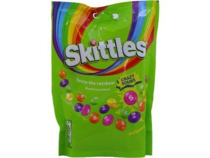 Skittles bonbóny crazy sours 152g