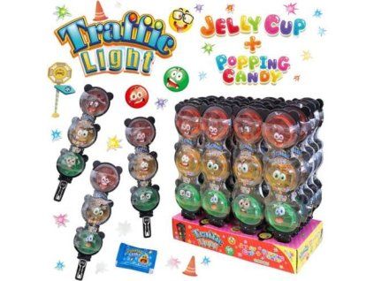 Profisa želé traffic light popping candy /20/ 49g