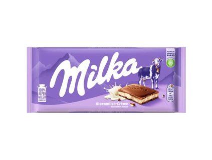 Milka alpine milk cream 100g