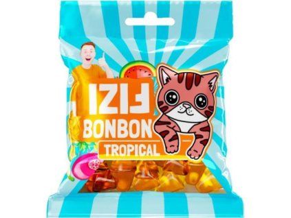 Fizi želé bonbóny tropical 80g
