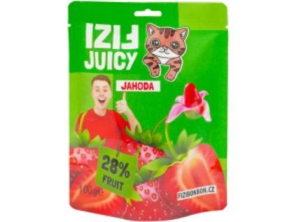Fizi candy bonbon jahoda 100g