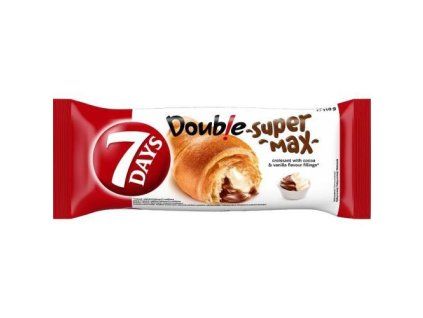 7Days croissant supermax cocoa-vanilla fillings 110g