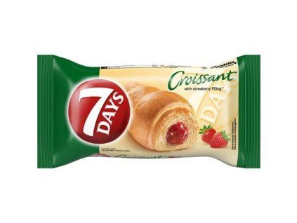 7Days croissant strawberry filling 60g
