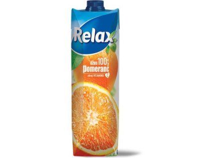 Relax džus 100% pomeranč 1L