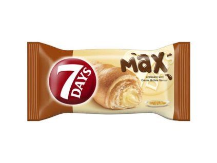 7Days croissant max creme brulee filling 80g