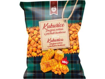 IBK kukuřice pražené solené barbecue 200g