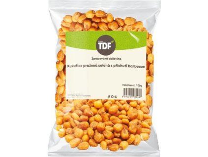 TDF kukuřice solené s příchutí bbq 100g