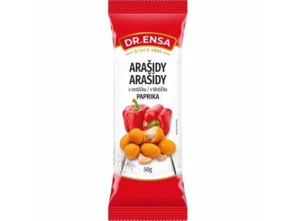 Dr.Ensa arašídy v těstíčku s příchutí paprika 50g
