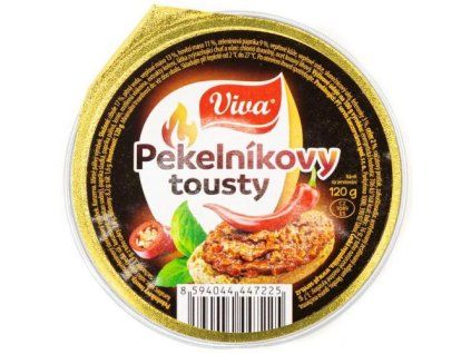 Viva paštika Pekelníkovy tousty 120g