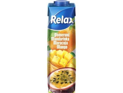 Relax džus select mandarinka marakuja mango 1L
