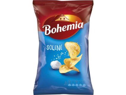 Bohemia chips jemně solené 140g