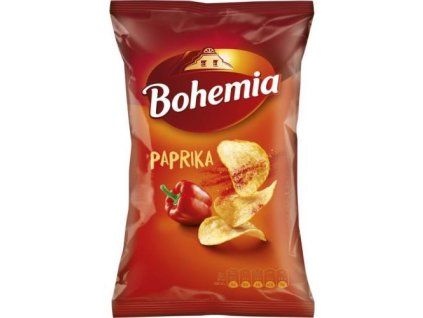 Bohemia chips delikátní paprika 140g