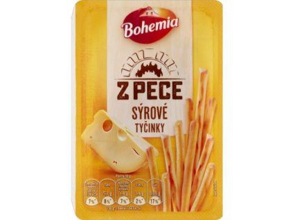 Bohemia tyčinky sýrové 80g