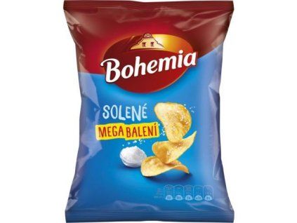 Bohemia chips jemně solené 215g