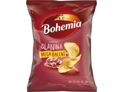 Bohemia chips moravská slanina 215g
