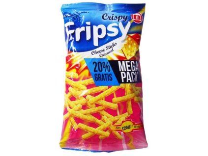 Fripsy crispy tyčinky sýr 120g