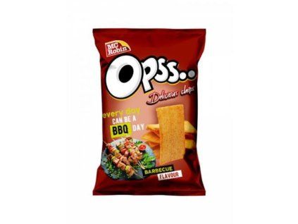 McRobin Opss chipsy s příchutí barbecue 35g