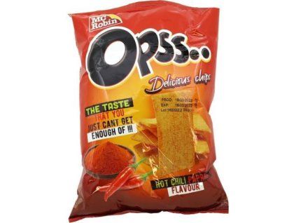 McRobin Opss chipsy s příchutí chilli 35g