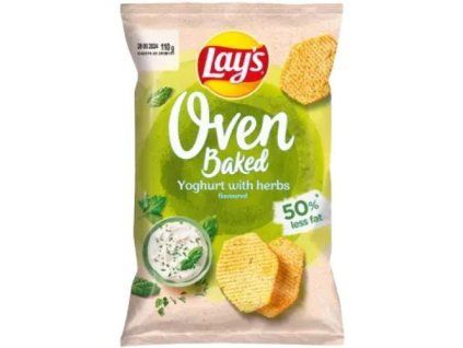 Lays oven baked yogurt herbs 110g