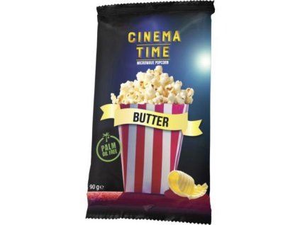 CinemaTime popcorn butter 90g