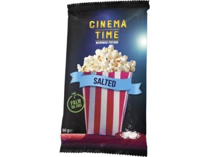 CinemaTime popcorn salted 90g