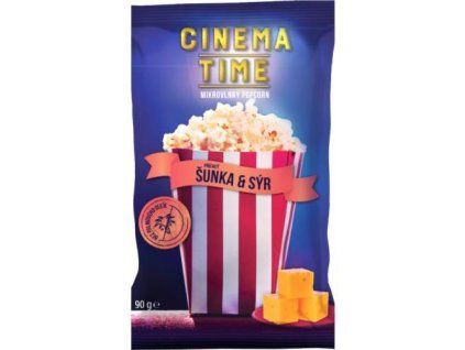 CinemaTime popcorn ham-cheese 90g