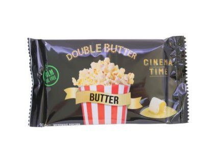 CinemaTime Premium popcorn double butter 90g