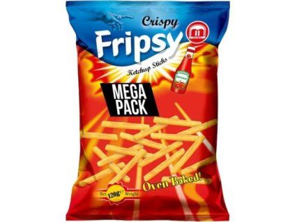 Fripsy crispy tyčinky ketchup 120g
