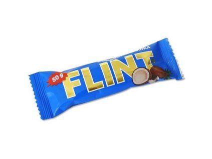 Flint kokosová tyčinka tmavá 50g