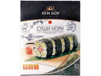 SEN SOY mořské řasy 10 plátků 25g