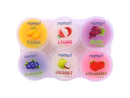 NOMORI mixed flavours pudding with nata de coco 72g