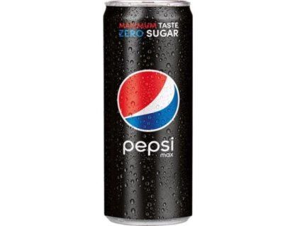 PC Pepsi bez kalorií plech 0,33L