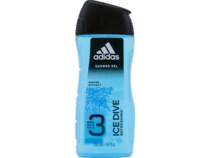 Adidas Sprchový gel Ice Dive 2v1 250ml